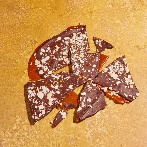 Dark Choc, Cashew & Chilli Bark