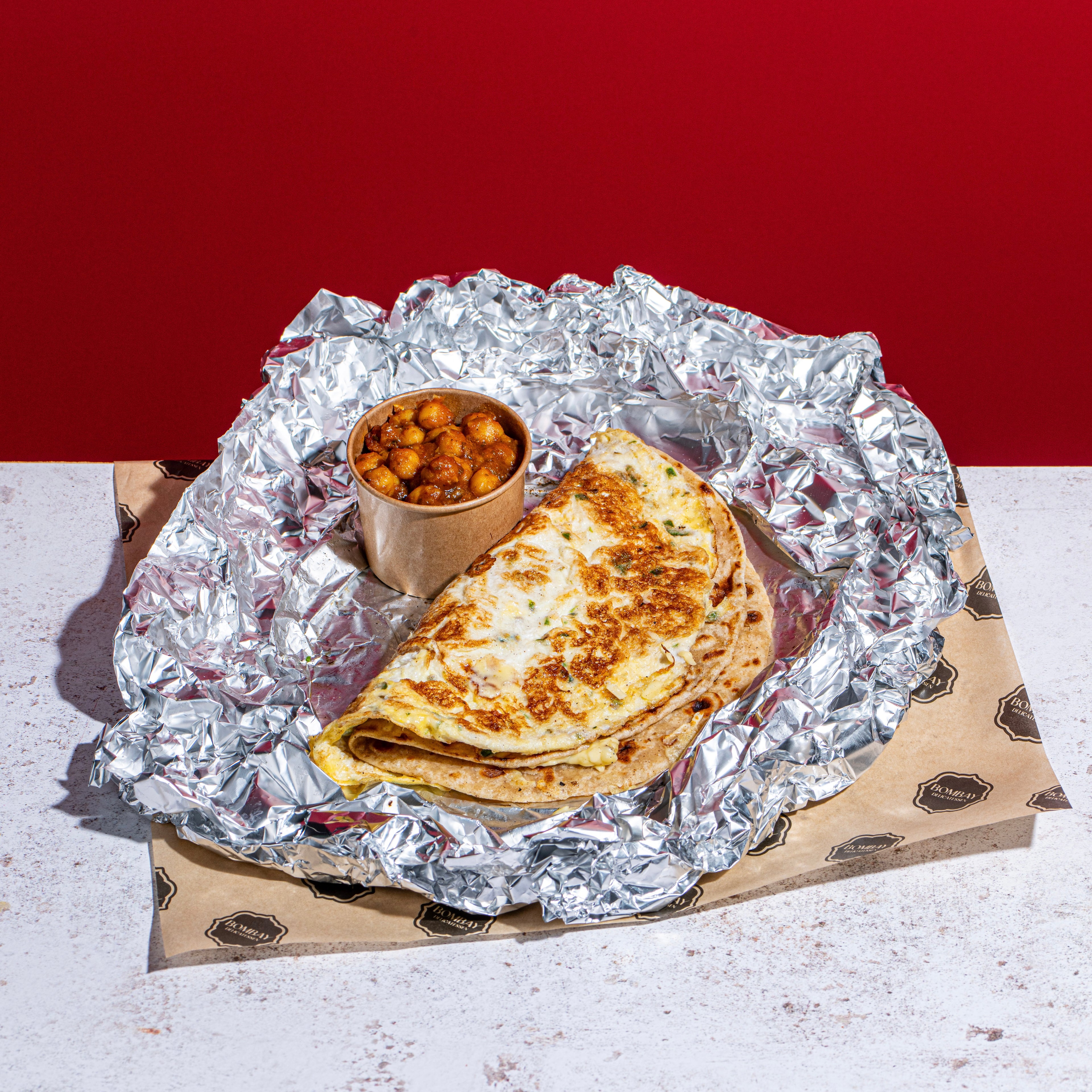 Omelette Parantha